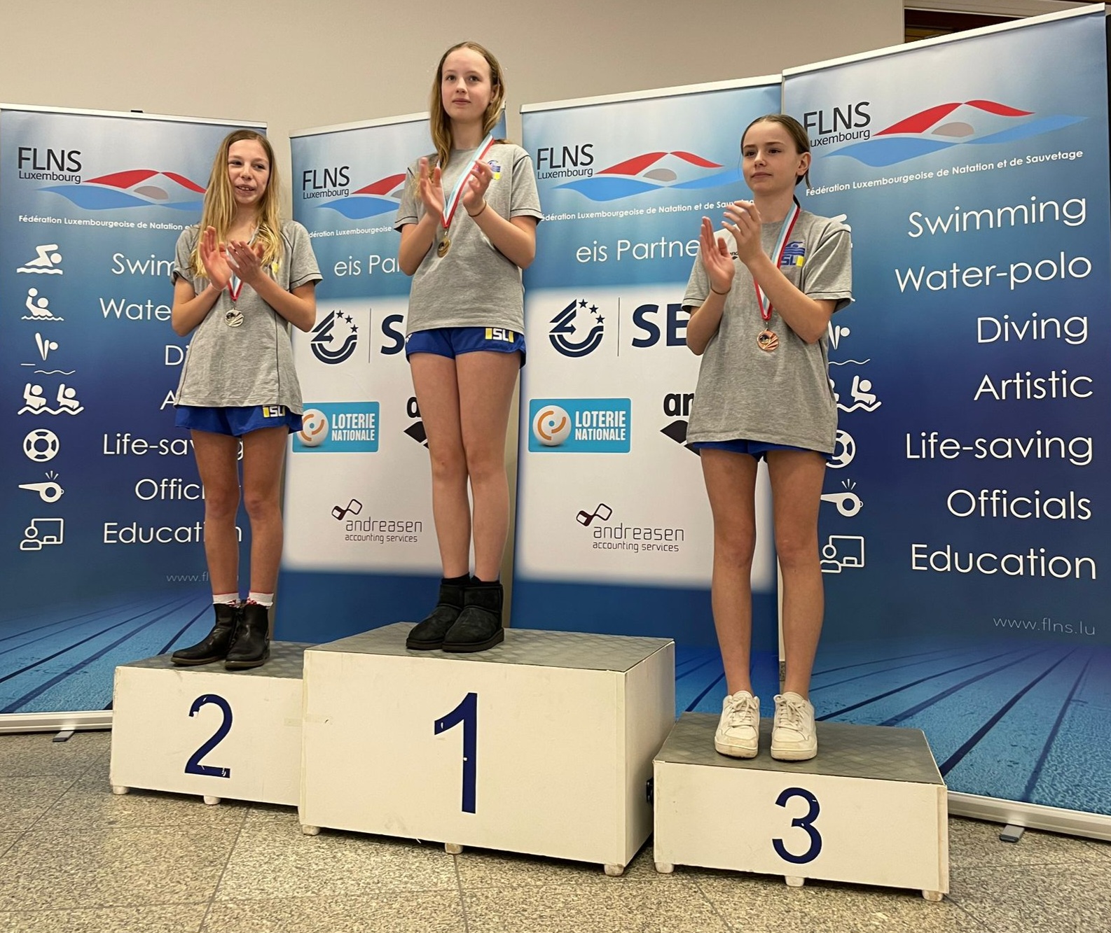 🎉Amazing results of our Artistic Swimming Group at the Grand Prix de l’Avenir🏅