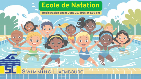 🚨Ouverture des inscriptions en ligne ECOLE DE NATATION pour la saison 2025/2026 🚨