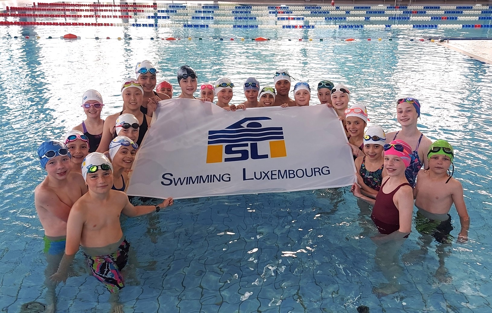 🇱🇺 Stages de Pentecôtes terminés pour nos différents groupes de natation au Luxembourg !