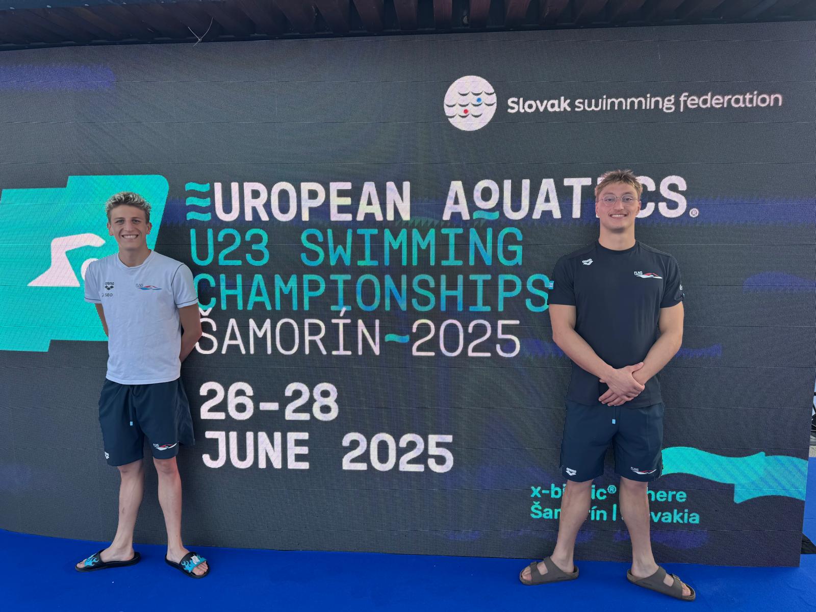 🇪🇺 Championnats d'Europe U23 de natation – Samorin (Slovaquie) 🇸🇰