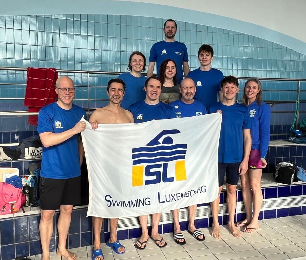 Le Swimming Luxembourg brille aux Interclubs Maîtres 2026 à Givet ! 🇱🇺 🇫🇷