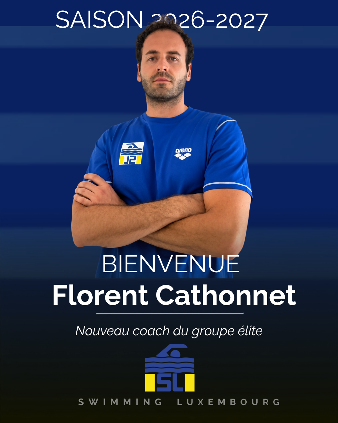 🏊‍♂️ HERZLICH WËLLKOMM FLORENT CATHONNET!